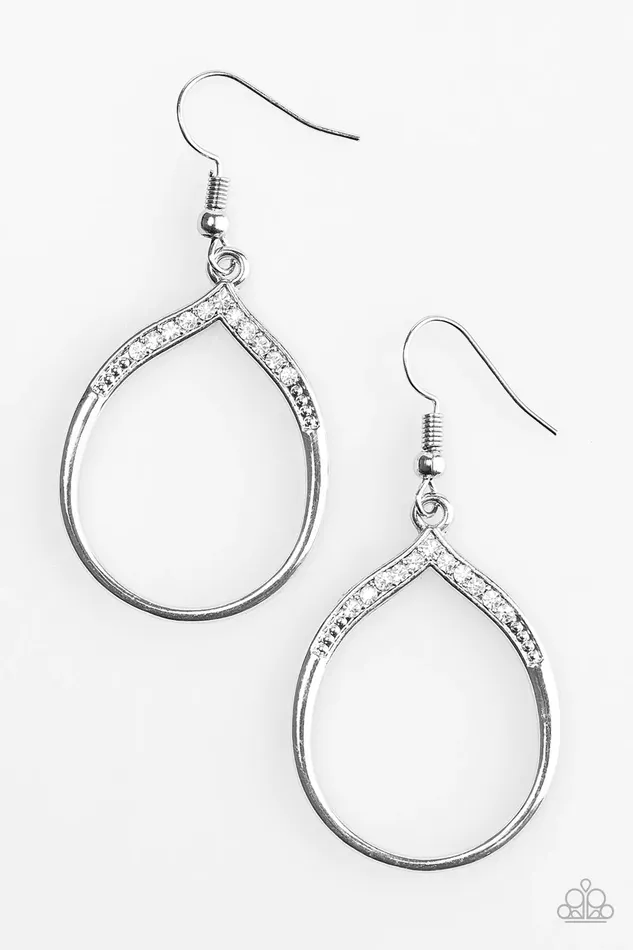 Paparazzi Jewelry Paparazzi Earring Sparkling Lights White Earrings