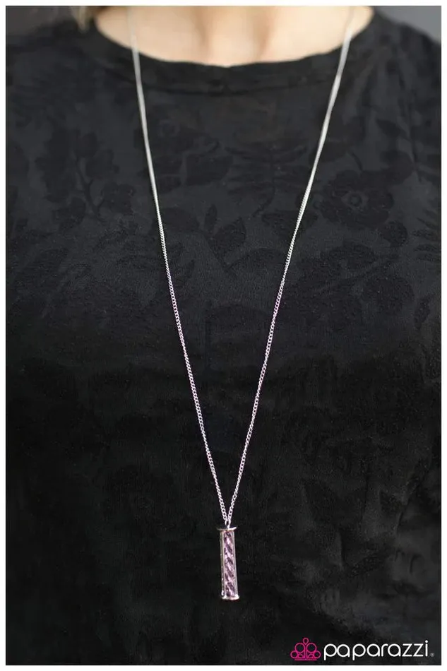 Paparazzi Jewelry Paparazzi Necklace Awestruck Pink Necklaces
