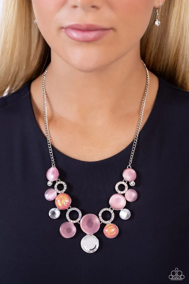 Paparazzi Jewelry Paparazzi Necklace Corporate Color Pink Necklaces
