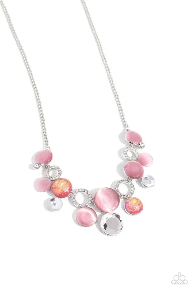 Paparazzi Jewelry Paparazzi Necklace Corporate Color Pink Necklaces