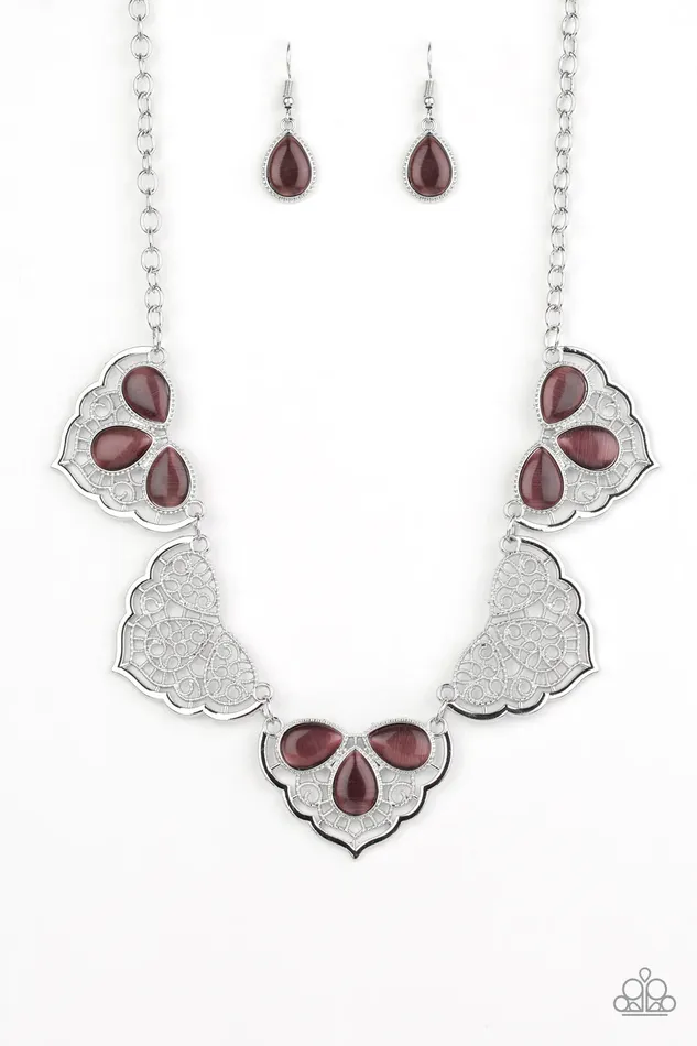 Paparazzi Jewelry Paparazzi Necklace East Coast Essence Purple Necklaces