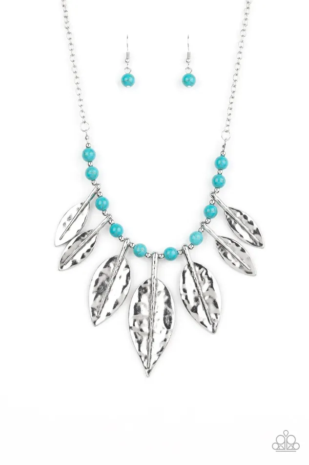 Paparazzi Jewelry Paparazzi Necklace Highland Harvester Blue Necklaces