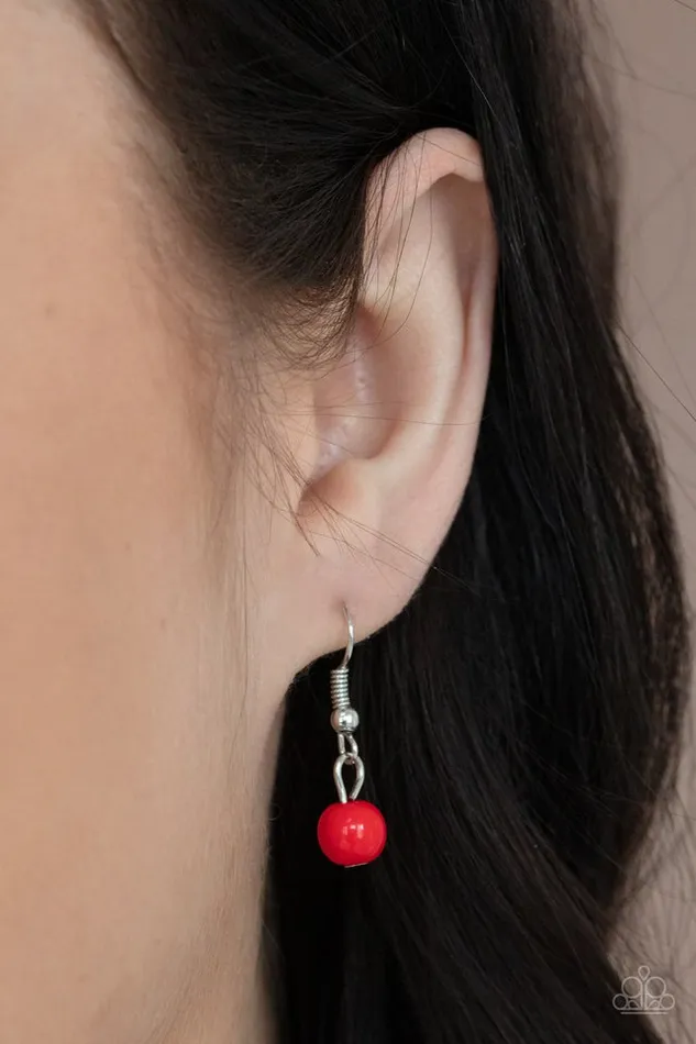 Paparazzi Jewelry Paparazzi Necklace Icy Intimidation Red Necklaces Paparazzi Jewelry Paparazzi Necklace Icy Intimidation Red Necklaces