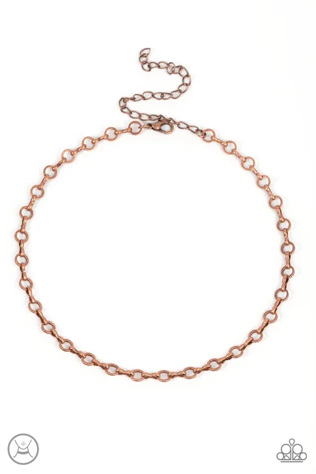 Paparazzi Jewelry Paparazzi Necklace Keepin it Chic Copper Necklaces