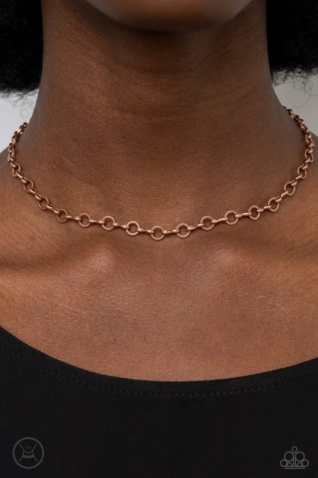 Paparazzi Jewelry Paparazzi Necklace Keepin it Chic Copper Necklaces