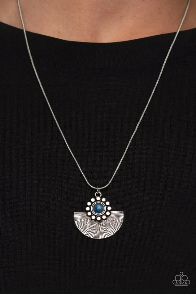 Paparazzi Jewelry Paparazzi Necklace Magnificent Manifestation Blue Necklaces