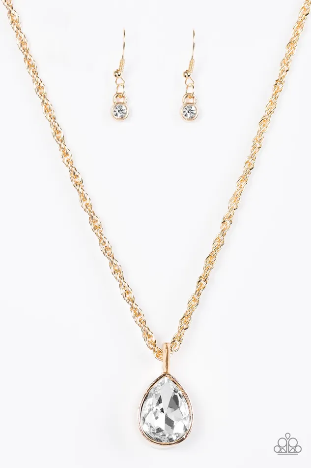 Paparazzi Jewelry Paparazzi Necklace Million Dollar Drop Gold Necklaces