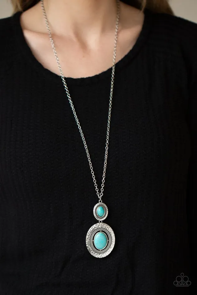 Paparazzi Jewelry Paparazzi Necklace Southern Opera Blue Necklaces