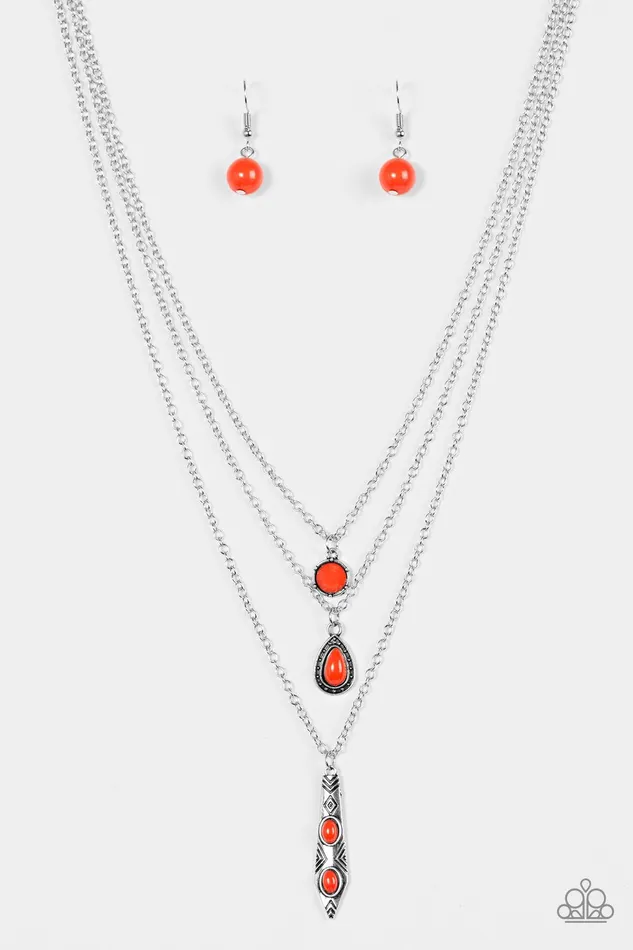 Paparazzi Jewelry Paparazzi Necklace Tahitian Princess Red Necklaces