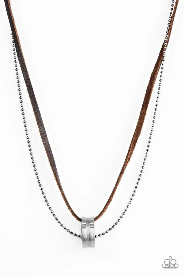 Paparazzi Jewelry Paparazzi Necklace The Ring Bearer Brown Necklaces