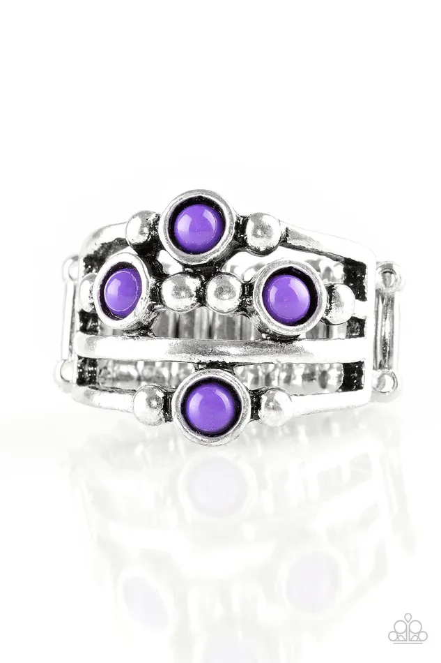 Paparazzi Jewelry Paparazzi Ring Beach House Party Purple Rings