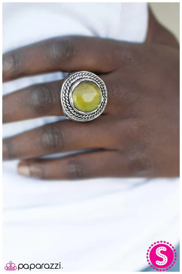 Paparazzi Jewelry Paparazzi Ring In Your Face Green Rings