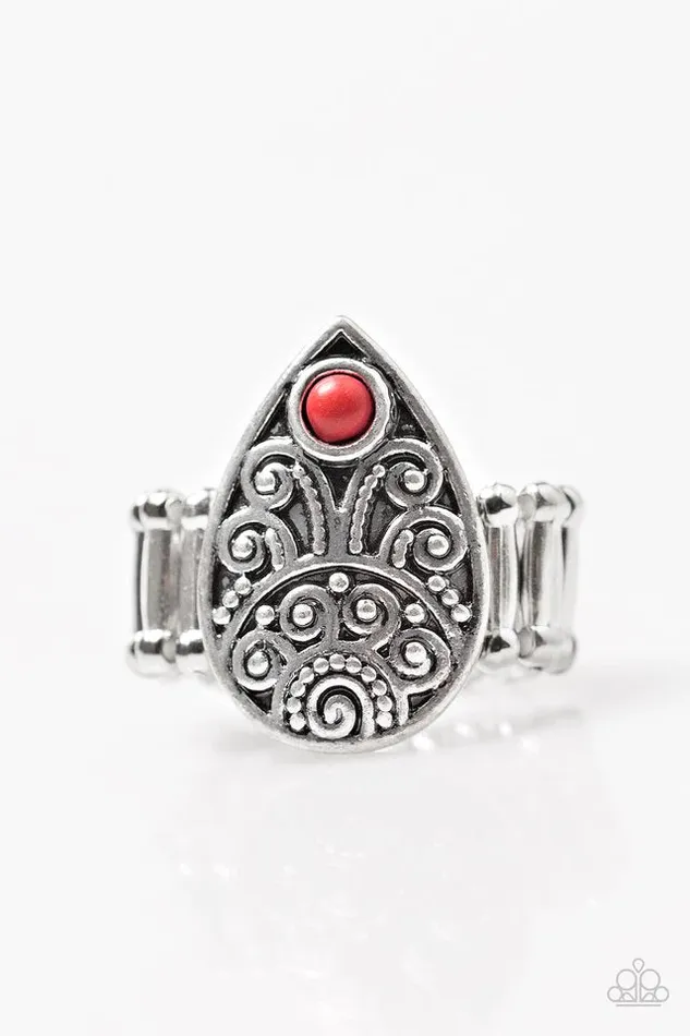 Paparazzi Jewelry Paparazzi Ring Mumbai Mambo Red Rings