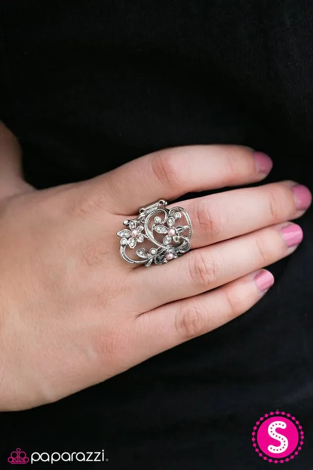 Paparazzi Jewelry Paparazzi Ring Walking In Wonderland Pink Rings