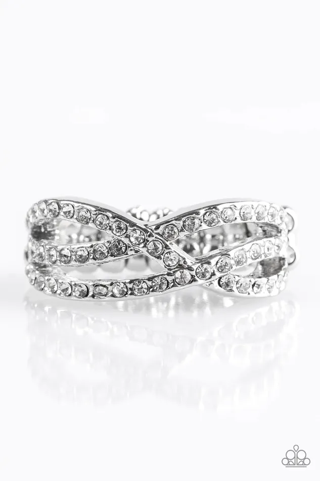 Paparazzi Jewelry Rings Paparazzi Ring CACHE Advance White