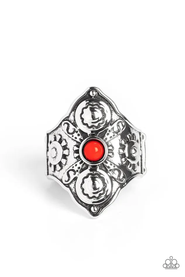 Paparazzi Jewelry Rings Paparazzi Ring Crafted Couture Red Paparazzi Jewelry Rings Paparazzi Ring Crafted Couture Red