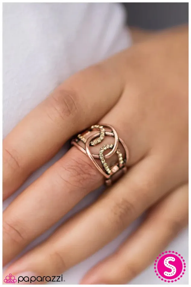 Paparazzi Jewelry Rings Paparazzi Ring Get Down Tonight Copper