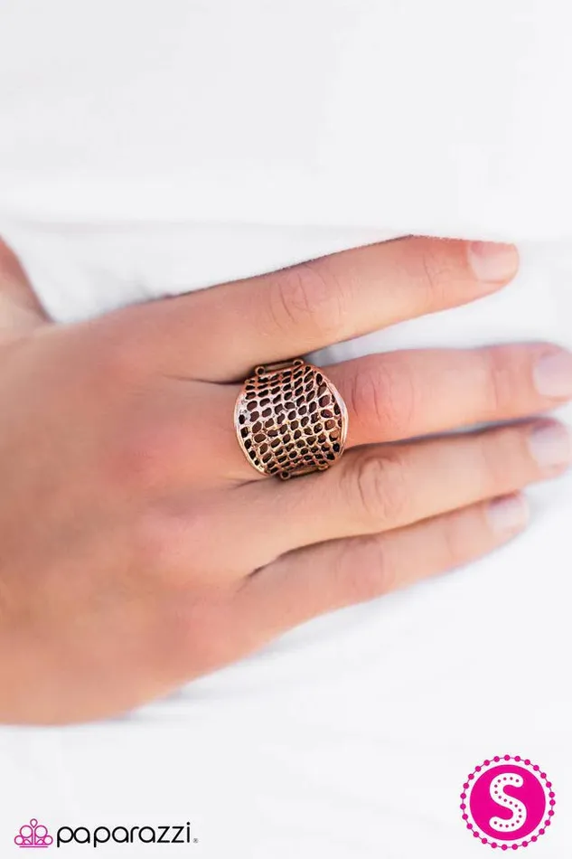 Paparazzi Jewelry Rings Paparazzi Ring Hot Shot Copper