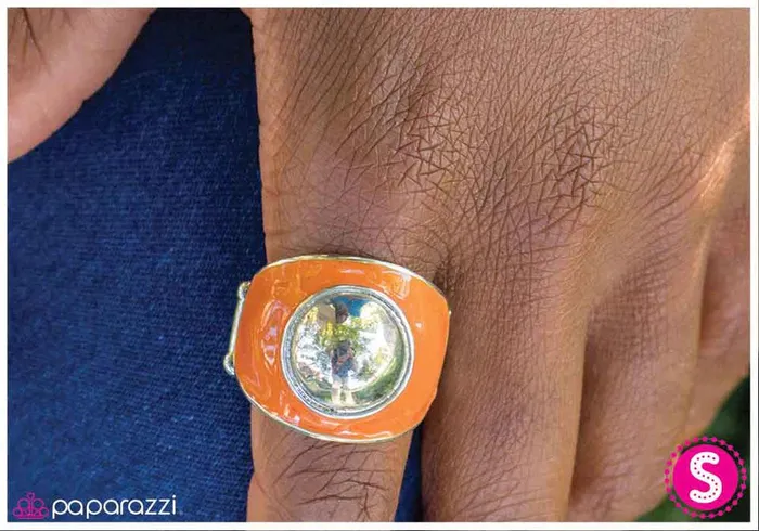Paparazzi Jewelry Rings Paparazzi Ring Making an Entrance Orange