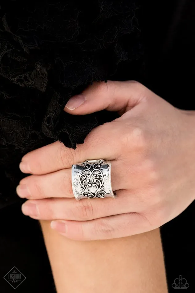 Paparazzi Jewelry Rings Paparazzi Ring Me Myself and IVY Silver