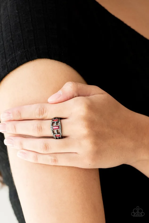 Paparazzi Jewelry Rings Paparazzi Ring Noble Nova Red