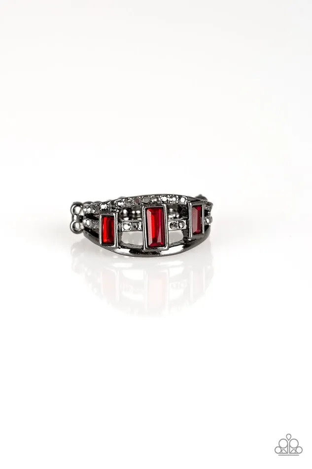 Paparazzi Jewelry Rings Paparazzi Ring Noble Nova Red Paparazzi Jewelry Rings Paparazzi Ring Noble Nova Red