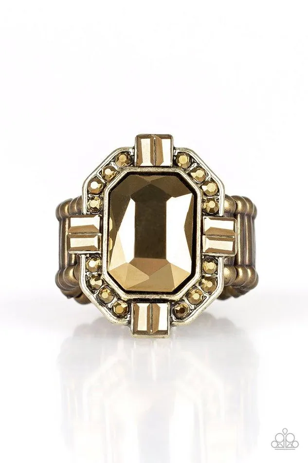 Paparazzi Jewelry Rings Paparazzi Ring Outta My Way Brass