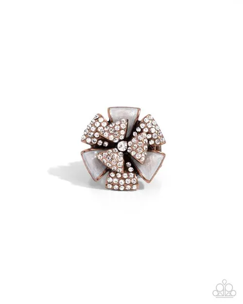Paparazzi Jewelry Rings Paparazzi Ring Persuasive Pizzazz Copper Paparazzi Jewelry Rings Paparazzi Ring Persuasive Pizzazz Copper