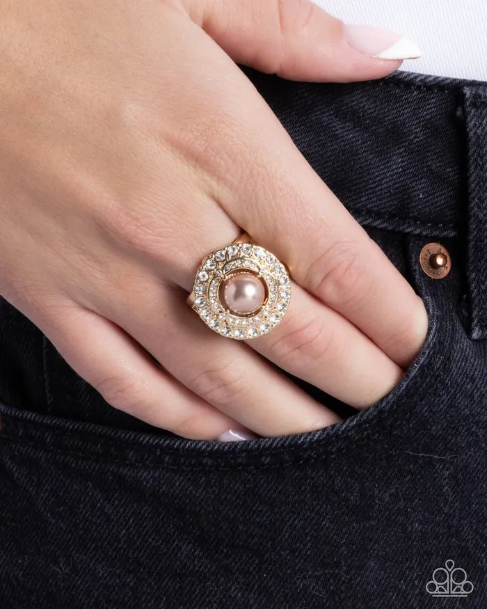 Paparazzi Jewelry Rings Paparazzi Ring Sneaky Shimmer Brown
