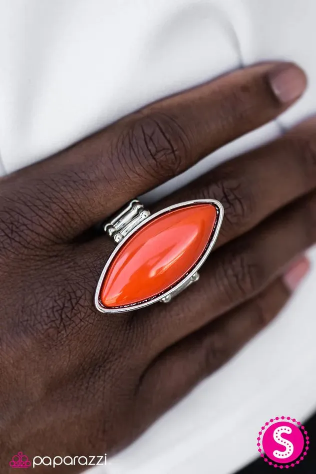 Paparazzi Jewelry Rings Paparazzi Ring That Dont Impress Me Much Orange