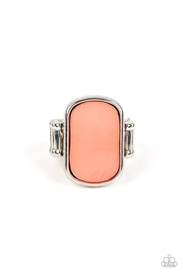 Paparazzi Jewelry Rings Paparazzi Ring Tidal Tranquility Orange Paparazzi Jewelry Rings Paparazzi Ring Tidal Tranquility Orange