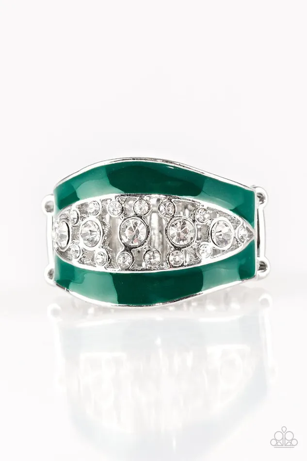 Paparazzi Jewelry Rings Paparazzi Ring Trending Treasure Green