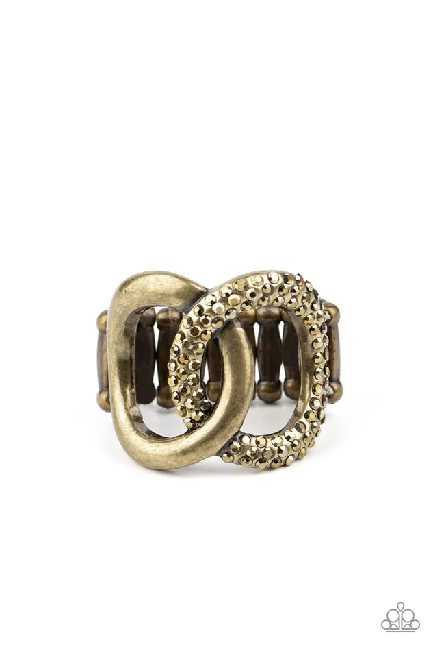 Paparazzi Jewelry Rings Paparazzi Ring Unbreakable Bond Brass Paparazzi Jewelry Rings Paparazzi Ring Unbreakable Bond Brass