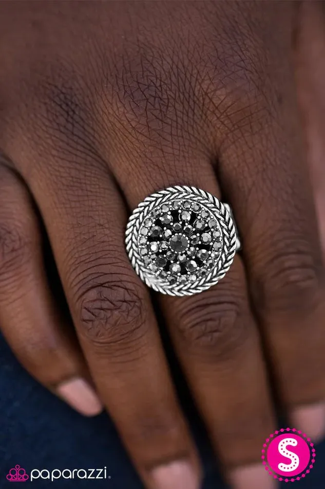 Paparazzi Jewelry Rings Paparazzi Ring Wheel of Fortune Silver