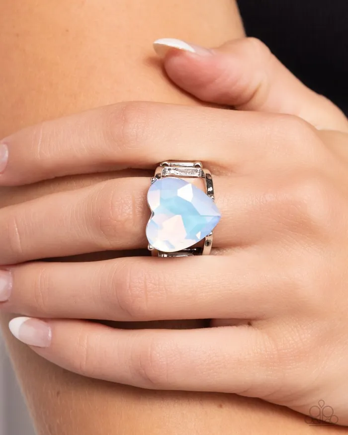 Paparazzi Jewelry Rings Paparazzi Ring Youthful Yearbook Blue