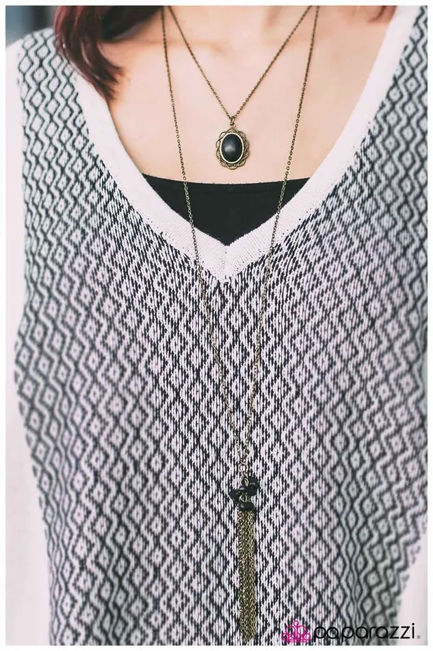 Paparazzi Necklace All The Pretty Horses Black Paparazzi Jewelry Necklaces