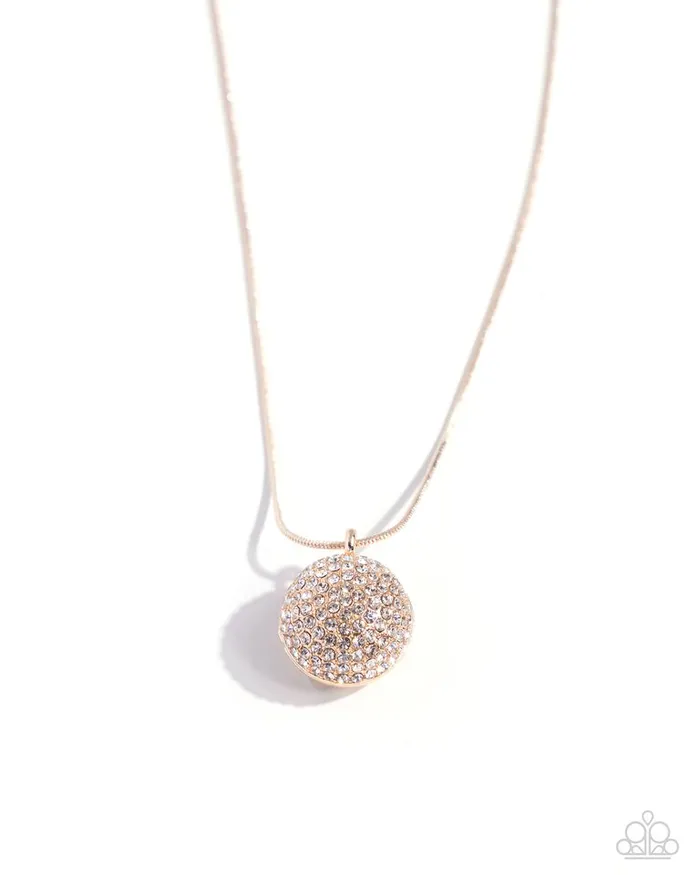 Paparazzi Necklace Bedazzled Bravado Rose Gold Paparazzi Jewelry Necklaces