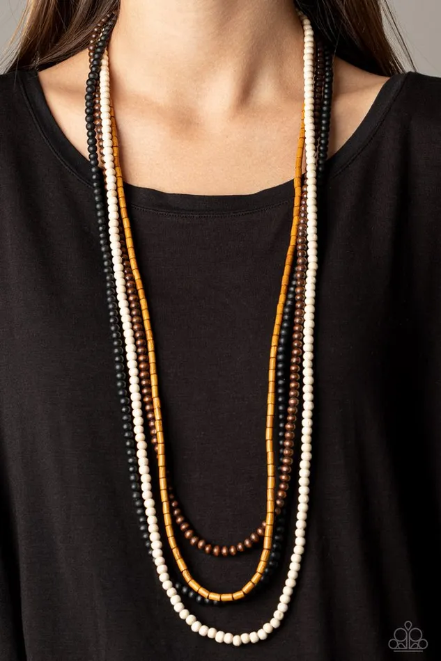 Paparazzi Necklace Bermuda Beaches Multi Paparazzi Jewelry Necklaces