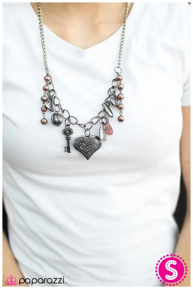 Paparazzi Necklace Better To Have Loved Brown Paparazzi Jewelry Necklaces