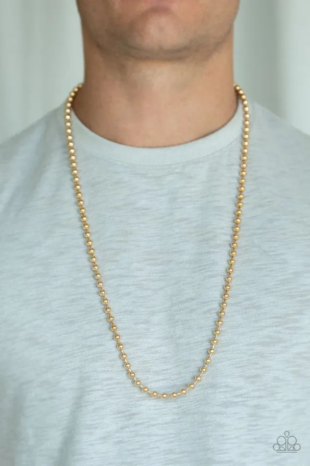 Paparazzi Necklace Cadet Casual Gold Paparazzi Jewelry Necklaces