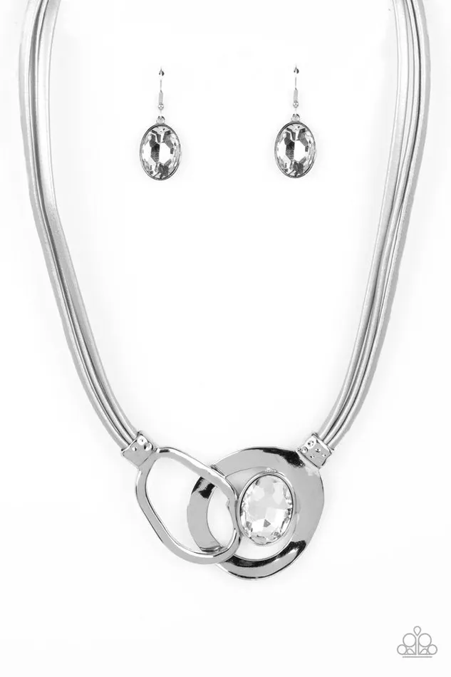 Paparazzi Necklace Californian Cowgirl Silver Paparazzi Jewelry Necklaces Paparazzi Necklace Californian Cowgirl Silver Paparazzi Jewelry Necklaces