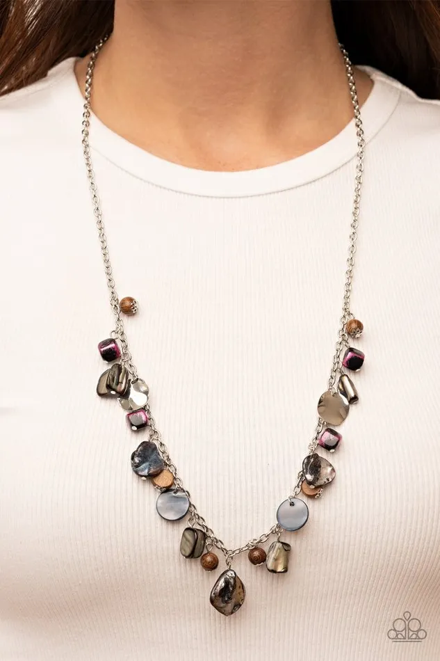 Paparazzi Necklace Caribbean Charisma Pink Paparazzi Jewelry Necklaces