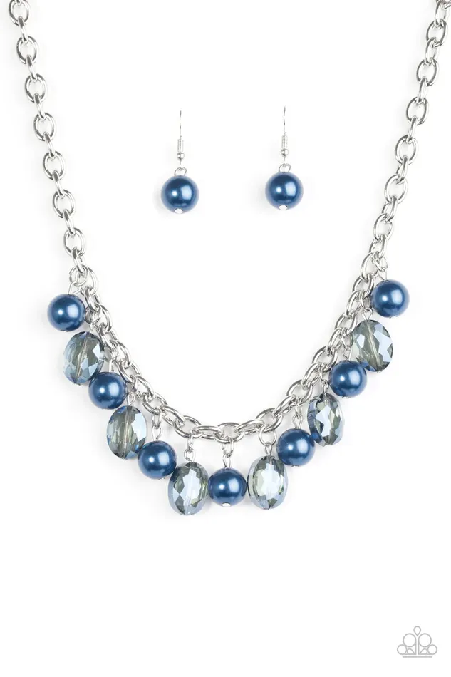 Paparazzi Necklace Celebrity Status Blue Paparazzi Jewelry Necklaces
