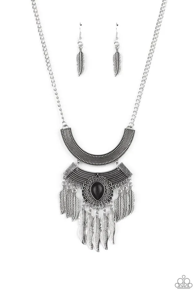 Paparazzi Necklace Desert Devotion Black Paparazzi Jewelry Necklaces Paparazzi Necklace Desert Devotion Black Paparazzi Jewelry Necklaces