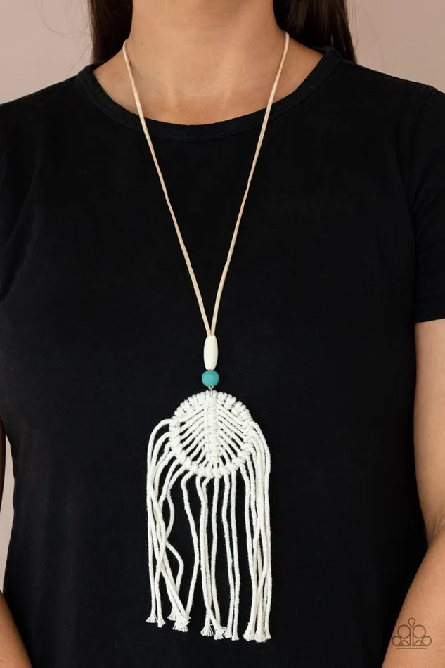 Paparazzi Necklace Desert Dreamscape Blue Paparazzi Jewelry Necklaces