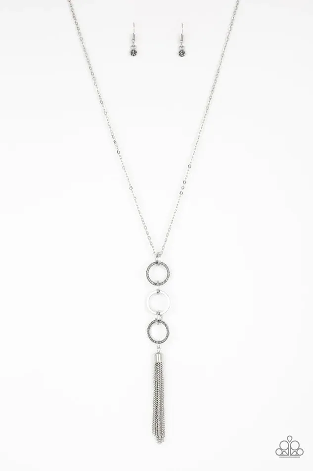 Paparazzi Necklace Diva In Diamonds Silver Paparazzi Jewelry Necklaces