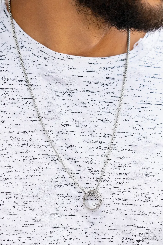 Paparazzi Necklace Emotion Potion Silver Paparazzi Jewelry Necklaces