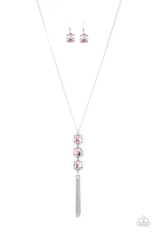 Paparazzi Necklace GLOW Me The Money Pink Paparazzi Jewelry Necklaces Paparazzi Necklace GLOW Me The Money Pink Paparazzi Jewelry Necklaces