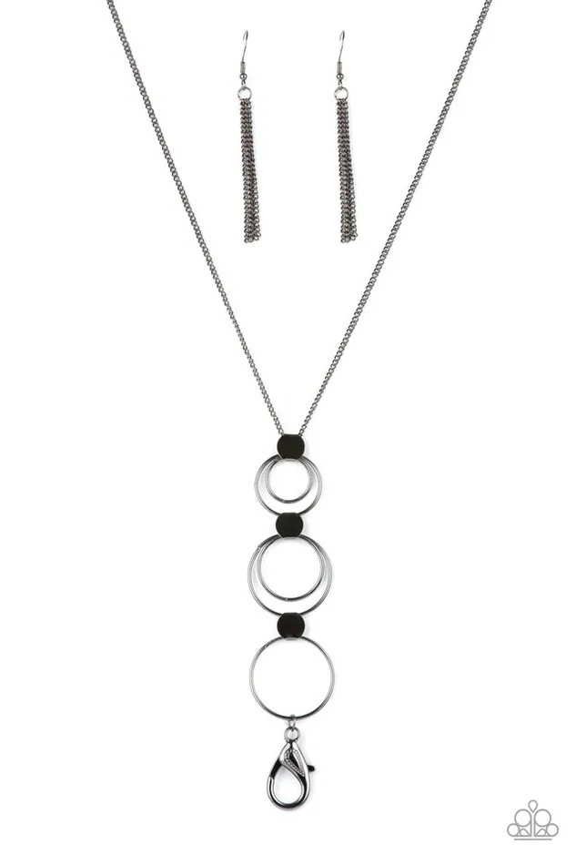 Paparazzi Necklace Join The Circle Black Paparazzi Jewelry Necklaces Paparazzi Necklace Join The Circle Black Paparazzi Jewelry Necklaces