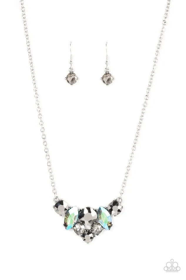 Paparazzi Necklace Lavishly Loaded Silver Paparazzi Jewelry Necklaces Paparazzi Necklace Lavishly Loaded Silver Paparazzi Jewelry Necklaces